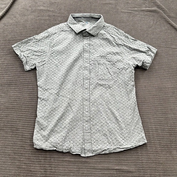 Kuhl Other - Kuhl Provok Shirt Men Small Gray Cotton Short Sleeve Outdoors Hiking Fishing.